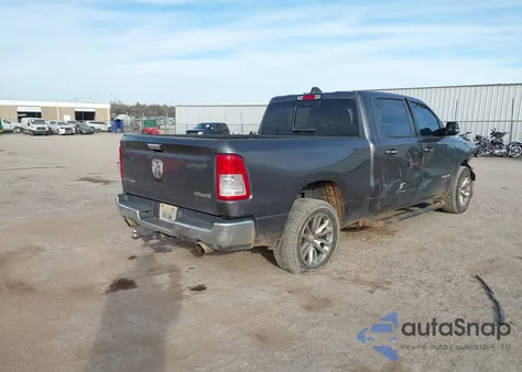 2019 Ram 1500 Big Horn/Lone Star 4X4 6'4 Box from USA, damaged, VIN 1C6SRFMT4KN578542